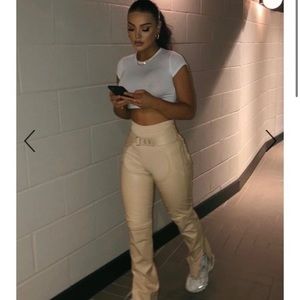 ❌SOLD❌The Kript Aarya pants in Nude sz Small